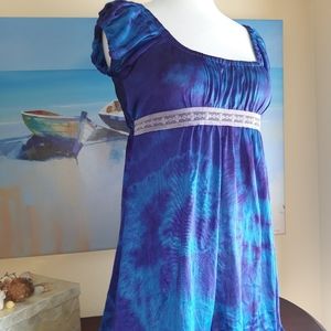 Epic Handmade Tie dyed Babydoll Dress Xs/S